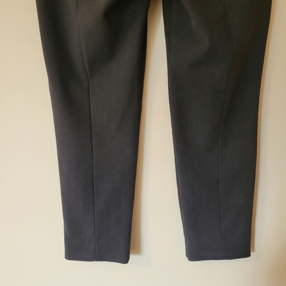 J Crew 365 Cameron High Rise Ankle Dress Pant Stretch Black Size 12 - Picture 8 of 10